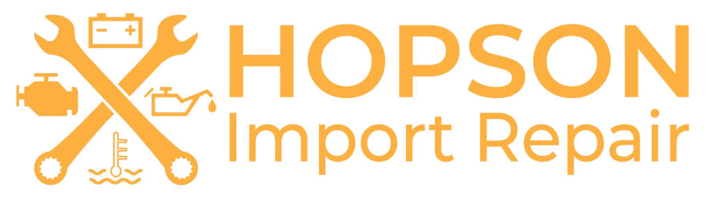 Hopson Import Repair_Horizontal Logo_Yellow